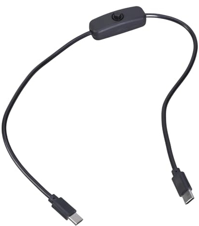 Typ C Stecker Auf Stecker Netzkabel 65 W Schnellladekabel Mit Schaltern Für Handy Tablet Schreibtischlampe USB Lüfter USB Kabel Mit Schaltern
