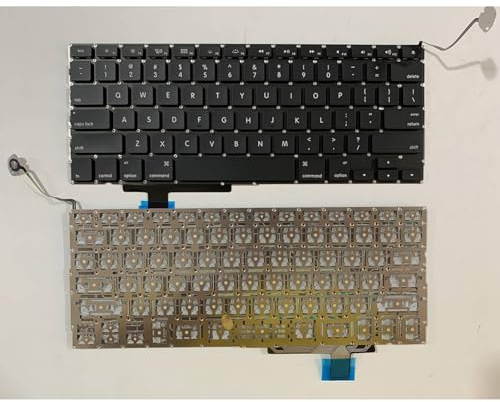 SONGOZD Laptop-Tastatur US-Layout für Apple für Machbook Pro für Retina 17 A1297 2009 2010 2011 2012