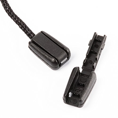 Due Emme 2M 10 Stck. Kordelende TA/2 zum Klemmen, einteilig, für 1-2,5mm Kordel