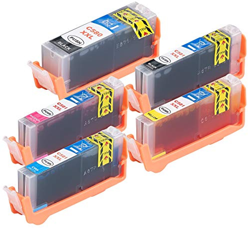 iColor Pixma Tr 8550, Canon: ColorPack Canon (ersetzt PGI-580BK/CLI-581BK/C/M/Y XXL) (Pixma TS 705, TS 6350,)