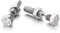 7.8MM Esagonale Vite Orecchini da Uomo Donna, Finto Dilatatore Fake Cheater Plug Gauge, Acciaio