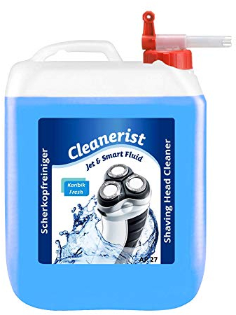 Liquide de nettoyage Cleanerist Jet & Smart Fluid - Pièce de rechange compatible avec les rasoirs Philips avec robinet d'écoulement - 5 l