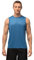 DANISH ENDURANCE Men's Classic Recycled Polyester Tank Top, 1 Pack (Blau, L)