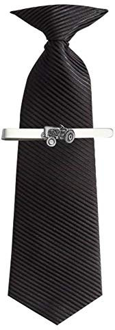 Hand Creations Krawattenklammer mit Traktor-Logo aus englischem Zinn, Vintage-Design, R169
