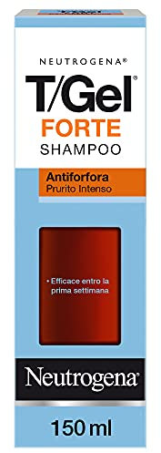 Neutrogena T/Gel Shampoing Démangeaisons Intenses, Elimine pellicules des las 1iere Semaine, 150 ml