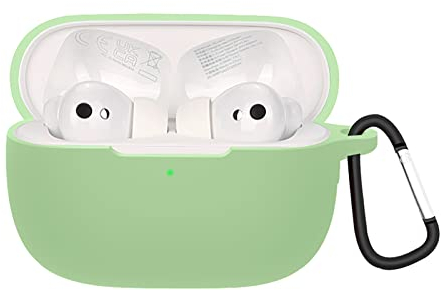GIOPUEY Cilicone Case for HONOR Earbuds 3 Pro, Ultra-thin soft Cover, Slim-Fit,Anti-Fall,Not Easy to Dirty - Green