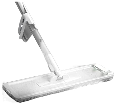 Vadrouille à vaporiser 2 en 1 Lavage à la Main Gratuit Vadrouille Plate Lazy 360 Magic Mop avec nettoyant pour Sol pressant Outil de Nettoyage ménager vadrouilles à Vapeur pour Le Nettoyage des sols