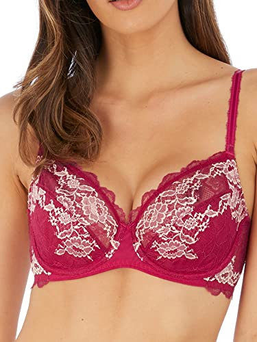 Wacoal Lace Perfection Underwire Bra Cerise Pink 32F