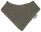 Sterntaler Unisex Baby Dreieckstuch aus Strick, Rückseite Microfleece, Dunkelgrün, 2