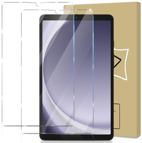 GiiYoon 2 Stück Schutzfolie für Samsung Galaxy Tab A9 8,7 Zoll 2023, HD Displayschutzfolie, 9H Härte, Volle Abdeckung, Anti-Kratzen, Anti-Bläschen