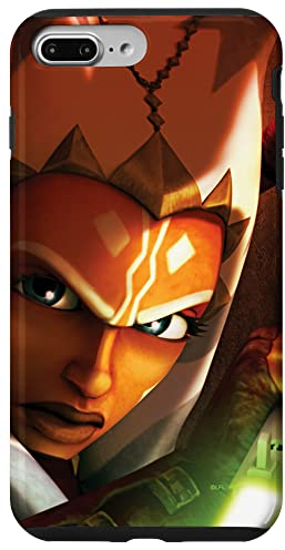 Hülle für iPhone 7 Plus/8 Plus Star Wars Ahsoka Tano Power of the Galaxy Lichtschwert
