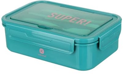 KASANOVA Contenitore per il pranzo a scacchi super verde scuro