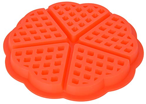 Molde de Silicona para Gofres Nestlé, Molde para Pastel, Chocolate, Muffin, Desayuno, Molde para Hornear, Amantes de la Repostería, Cocina (En Forma de corazón)