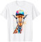 Giraffe Snapback Cap Bunt Lustig Tier Aufdruck Design Print T-Shirt