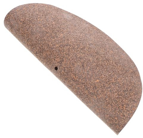 JEWEDECO Vinyl Record Protective Mat Cork Mats for Record Player Vibration Slipmat Easy to Use Safe Material