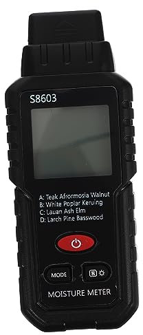 CRILSTYLEO Feuchtigkeitsmessgerät Für Und Tragbarer Hygrometer Zur Bestimmung Der Feuchtigkeit Wänden Karton Und Batteriefrei Digitales Display Für Präzise
