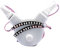 JSGHGDF Halloween LED Light Faux Cils Faux-Cils Lumineux Fête, medium, 1 count (Pack of 1)
