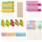 120 Pièces Décorations de Cocktail, Parasol Cocktail, Bâtons pour Feux d'artifice, Réutilisable Accessoires Cocktail, pour Banquets, Fêtes D'été, Mariage Fête, Bar