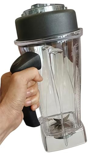 Neaxoyra Blender Cup,2L 64 Oz Blender Cup ,Compatible For Vitamix 5200 5300 ,Blender Professional-Grade Container 001372 Replacement
