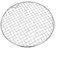 GLFLOW Griglia rotonda da 25/27 cm, per barbecue e barbecue, griglia rotonda per carbone elettrico a gas, campeggio all'aperto, in acciaio inox, lavabile in lavastoviglie (D25 cm)