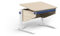 Moll Winner CP Comfort Ahorn | Kinderschreibtisch höhenverstellbar | mitwachsend & ergonomisch mit neigbarer Tischplatte & gerundeten Ecken | Schreibtisch ideal für Schulkinder | Made in Germany
