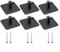 ZWEquipint Lot de 6 supports pour mixeur KitchenAid, compatibles avec les accessoires de mixeur KitchenAid, support mural, pour batteur et fouet