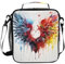 Mnsruu Wing Rainbow Tie Dye - Lonchera térmica térmica para niños y niñas, diseño de teñido anudado