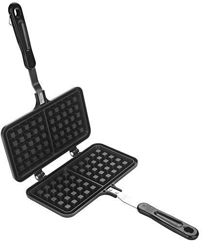 Dual Head Antihaft Waffeleisen Pfannenform Aluminiumlegierung Formpressplatte Backen Kochwerkzeug Haushalt K¨¹che Gas