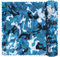 Sensong Tarnnetz Camouflage Netz Blau 1.5 x 2 M Armee Tarnung Net für Deko Waldlandschaft Jagd Sichtschutz Sonnenschutz Outdoor Camping Garten