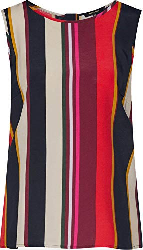 More & More Multicolour Stripe Blouse Active, beige(stonebeigemulti (4228)), Gr. 40