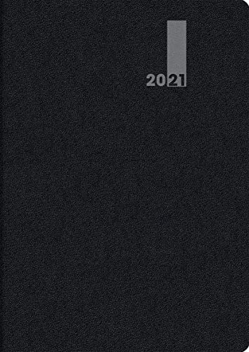 Brunnen 1079333901 Buchkalender Blattgröße 17 x 24, 2Seiten = 1 Monat (Kalendarium Oktober 2020 bis März 2021 64 Seiten, viersprachig : deutsch,englisch,französisch, italienisch)