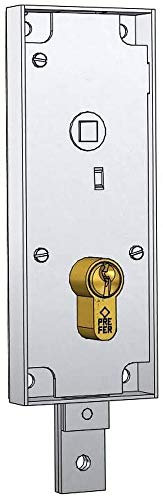 serrure pour basculant/garage cylindre à profil européen entraxe 60 mm