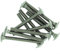 Lot de 10 boulons de carrosserie M6 (6 mm x 80 mm) en acier inoxydable (A2)
