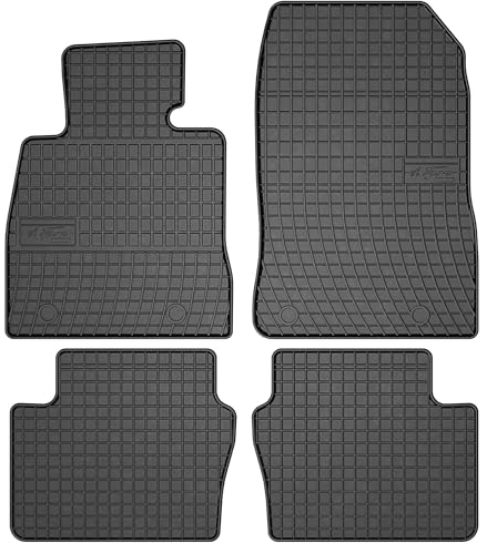 MOTOS Gummimatten Auto Fussmatte passend für Mazda 2 III ab 2014 Verbessern Sie Ihren Reisekomfort mit Antirutschmatte Auto- Allwetter fußmatten Auto, Schutz vor Verschmutzung