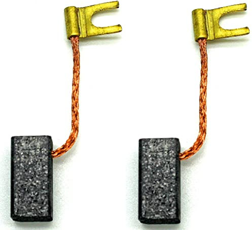 Carbon Brushes Pair 6 x 7 x 14 mm (RC-120) for e.g. Rupes Orbital Sanders BR3, BR5, 472050
