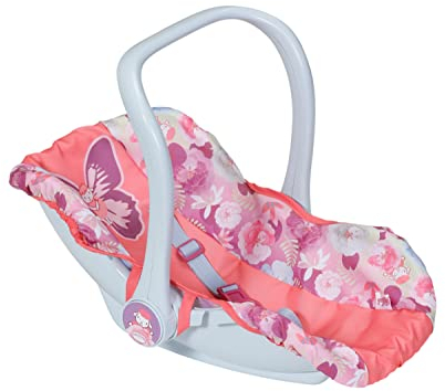 Baby Annabell Active Babyschale, Puppen-Trageschale mit schwenkbarem Tragegriff und 3-Punkt-Gurt für 36 cm und 43 cm Puppen, 706657 Zapf Creation