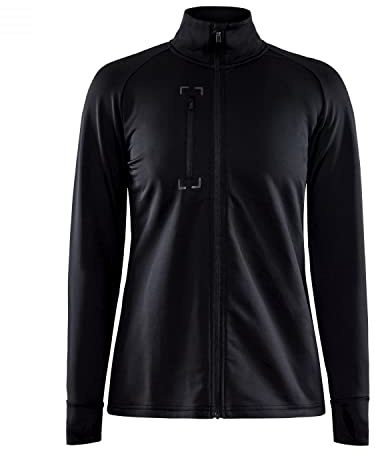 Craft ADV Explr Light Midlayer Jacke Damen schwarz