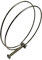 140-150mm Double Wire Screw Hose Clamps Stainless Steel for Ducting & Heating & Ventilation x4