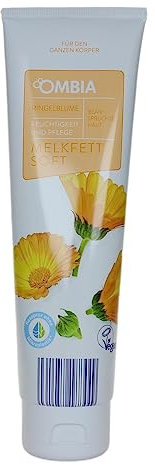 Ombia Melkfett Soft für den Ganzenkörper Feuchtigkeit und Pflege mit Ringelblume für Beanspruchte Haut Vegan 150ml(2 Er Pack)