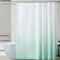 Figarge Duschvorhang Textil Anti Schimmel Wasserdicht Waschbar Duschvorhänge Polyester Stoff 120x200 Shower Curtains mit 12 Duschvorhang Ringen für Badewanne, Badezimmer (Grün)