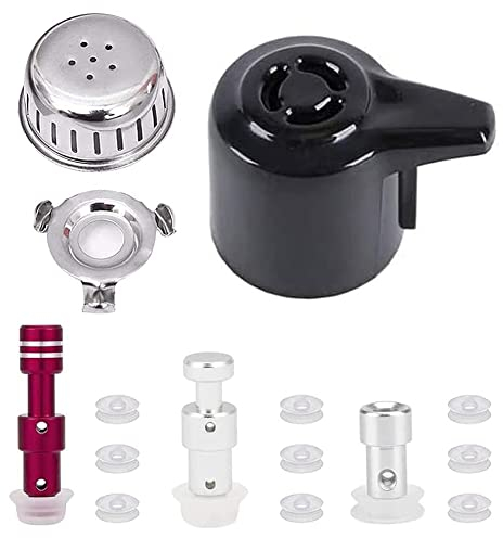 Qndanoan Steam Release Handle Float Valve Replacement Parts with Anti-Block Shield for Instantpot Duo/Duo Plus 3 5 6 and 8 Quart