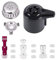 Qndanoan Steam Release Handle Float Valve Replacement Parts with Anti-Block Shield for Instantpot Duo/Duo Plus 3 5 6 and 8 Quart