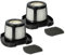 vhbw 2x filtro protección motor reemplaza Bissell 2278N, 1614212, 1614204, 1614203 para aspiradoras