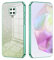 ILING Cover per Xiaomi Redmi Note 9S / Redmi Note 9 Pro, Ultrasottile Elegante Colore Sfumato Brillantini Carta Design Ragazza Custodia, Morbido TPU Antiurto Silicone Elettrolitico Case (Verde)