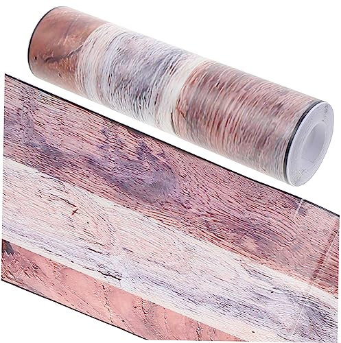 KONTONTY Piastrelle Adesive Per Pavimenti Effetto Legno Pvc Facili Da Applicare E Rimuovere Senza Colla Per Cucina E Camera Da Letto