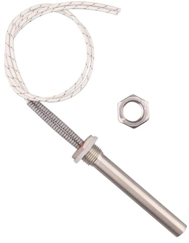 1pc 12v Patrone Heizung Rohr 50w 100w 150w SUS304 Immersion Wasser Stab M16 Gewinde widerstand Elektrische Heizelement(100w)