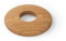 Solid Wood Radiator Pipe Cover, 6mm Thickness, in Either Lacquered or prefinish raw Natural Oak Pipe Collar x 2 (Lacquered Oak)