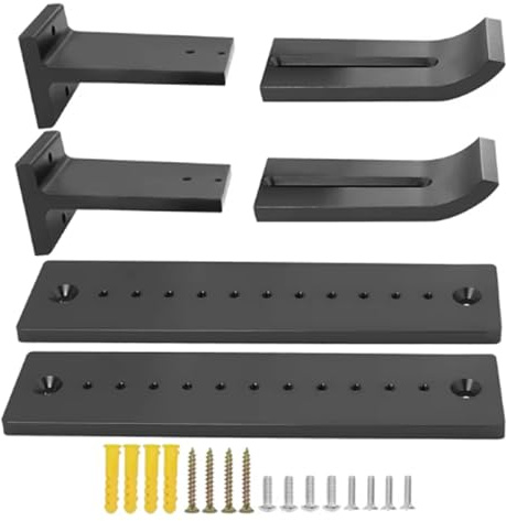 wisoolkic RC Modell Klettern Auto Fahrzeug Geländewagen Schrank Display Lagerung Rack Wand Aufhänger Für 1/18 1/16 1/10 1/8 1/5 RC, Schwarz