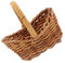 Generisch Mini-Korb Aus Rattan Kleiner Korb Mit Griff Für Picknick Und Reisen Hellbraun Quadratisch