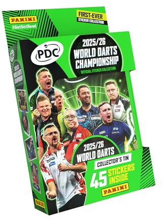 World Darts Championship Sticker Collection – Taschendose